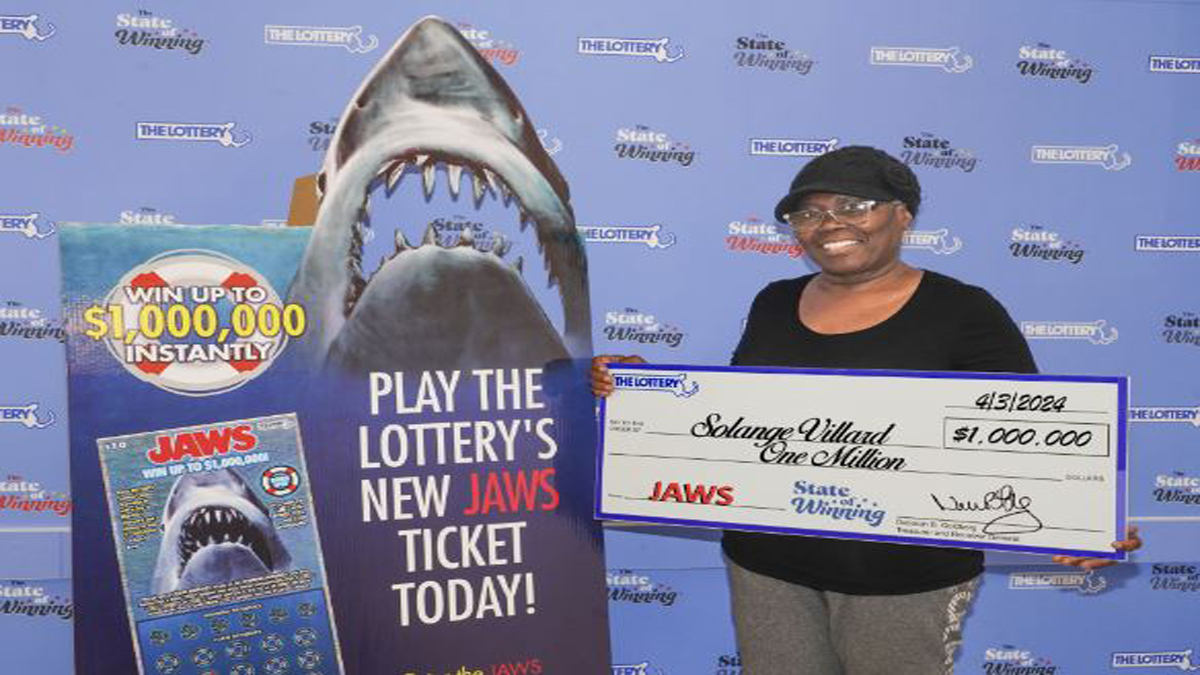 多切斯特女子成为新 JAWS 马萨诸塞州彩票游戏中首位 100 万美元赢家 - 波士顿新闻、天气、体育