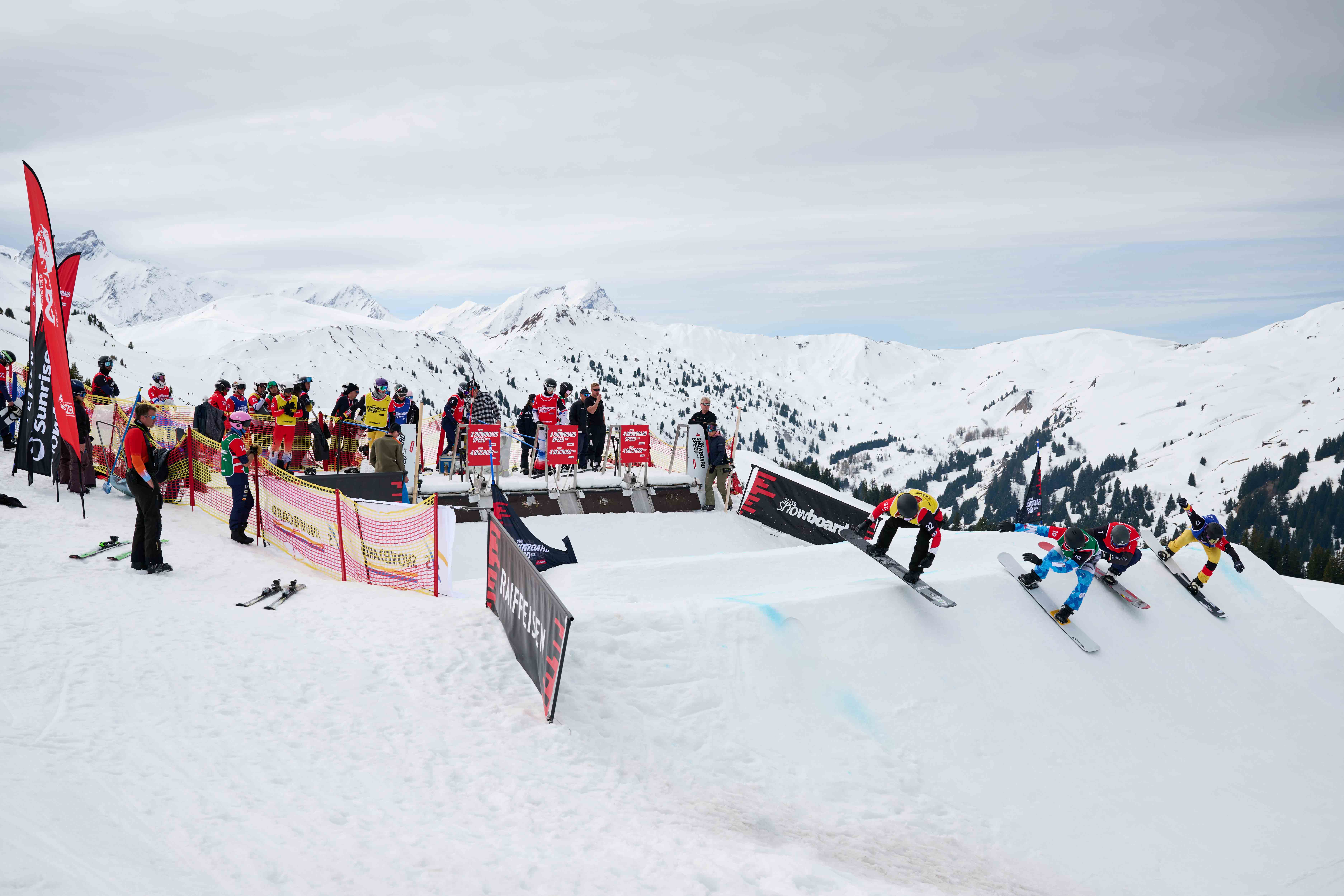 本赛季单板滑雪越野欧洲杯在伦克（瑞士）落下帷幕