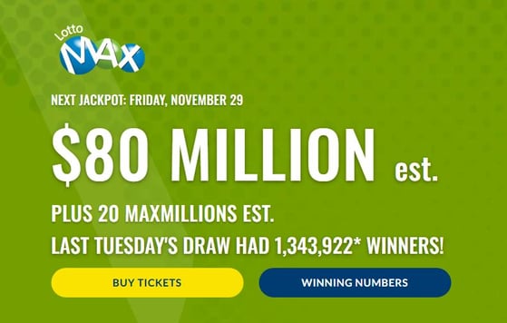 Lotto Max 突破 8000 万美元 - Miju JoongAng Ilbo